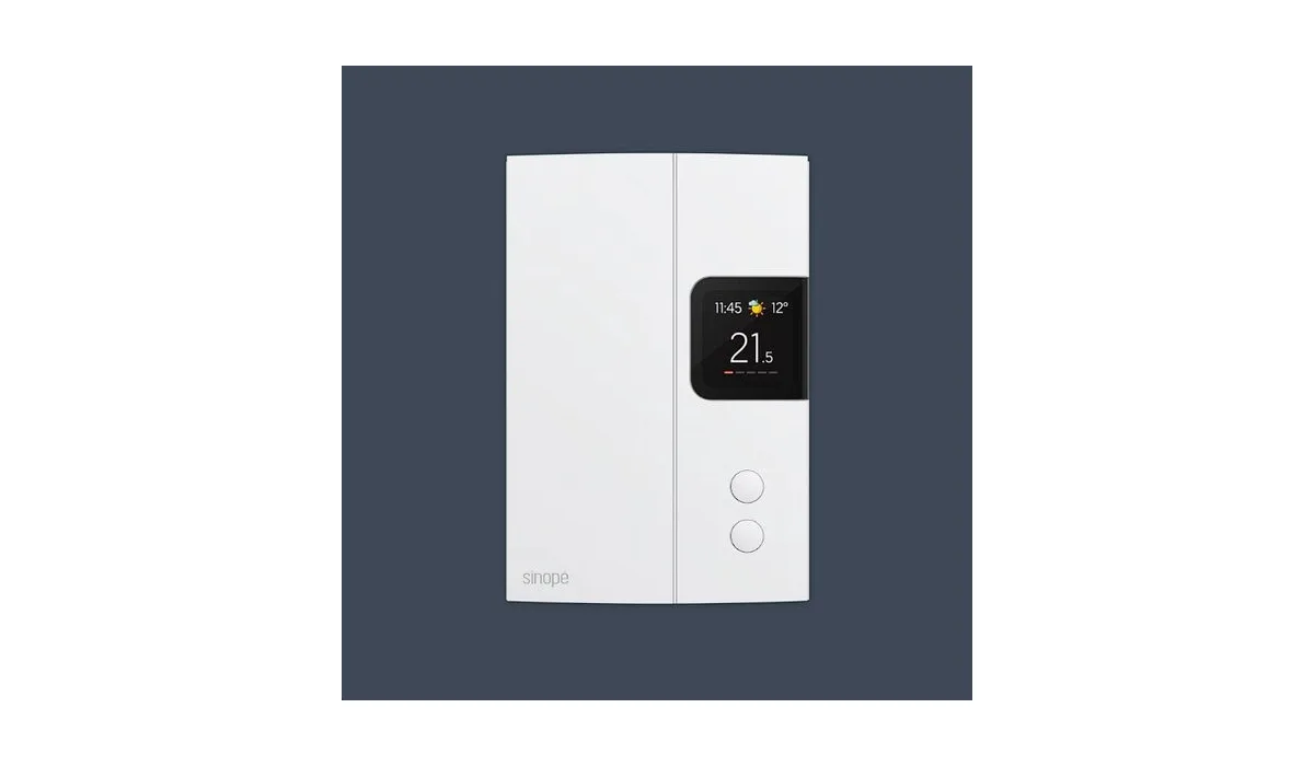 Thermostat intelligent Wi-Fi Sinopé pour plinthes électriques